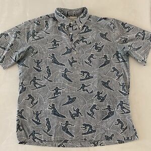 Reyn Spooner popover Hawaiian shirt